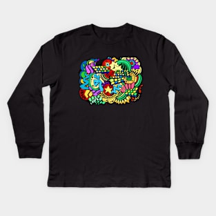 Tronzilla Styler Kids Long Sleeve T-Shirt